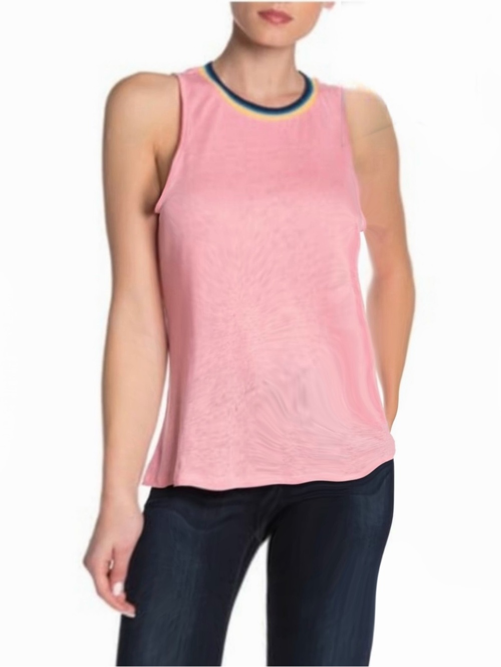 SPLENDID x MARLIN Pink Stretch Under The Sun Tank Top Sz S worn 1x
